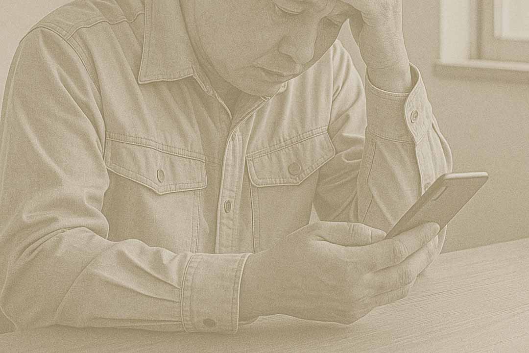 建設会社を営む男性